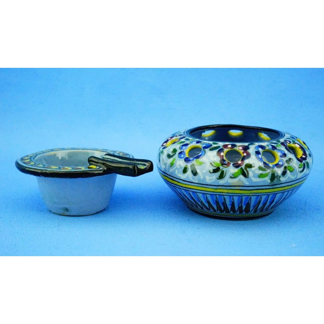 Vintage Ceramic Ashtray by Molaroni Pesaro, Italy, 1900 For Sale - Image 10 of 18