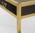 Mid-Century Brass & Leather Desk in the style of Maison Jansen, 1950s For Sale - Image 11 of 18