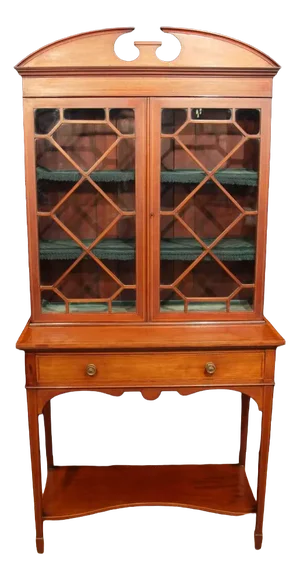 Antique Edwardian Sheraton Cabinet