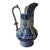 Vintage Chinese Blue & White Porcelain Chinoiserie Large Pitcher For Sale