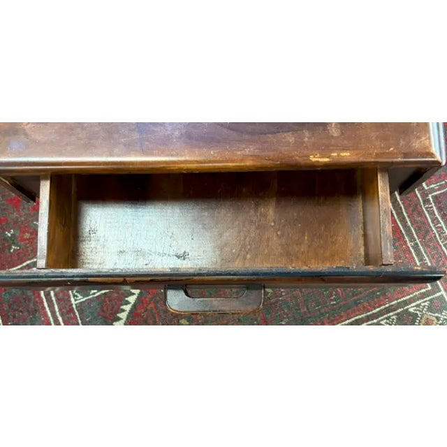 Mid Century Low Side Table With Drawer For Sale - Image 4 of 7