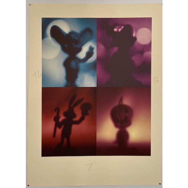 Todd Gray, Color Iris Photo Print Conceptual Shadow Cartoons Polyptych Photograph Todd Gray, c.1997 For Sale - Image 9 of 10