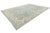 Contemporary Hand-Knotted Wool Oushak Style Area Rug in Sky Blue and Ivory For Sale - Image 12 of 12