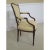 Traditional 1990s Shield Back Style Upholstered Arm Chairs - Pair For Sale - Image 3 of 7
