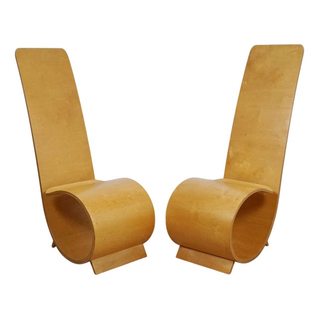 Bentwood Chairs by the Villiers Brothers, 1990s, Set of 2 For Sale