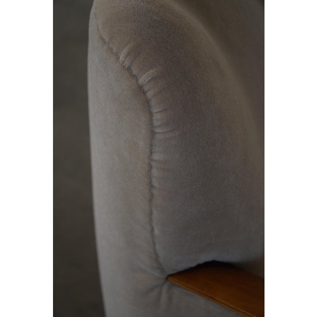 Danish Modern Art Deco Lounge Chairs in Mohair and Elm, 1940s, Set of 2 For Sale - Image 14 of 18
