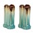 1920s Belgian Art Deco Turquoise Earthenware Vases by Thulin, 1920s, Set of 2 For Sale - Image 5 of 16