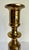 Neoclassical Pair of Vintage American Solid Brass Neoclassical Candlestick Holders For Sale - Image 3 of 10