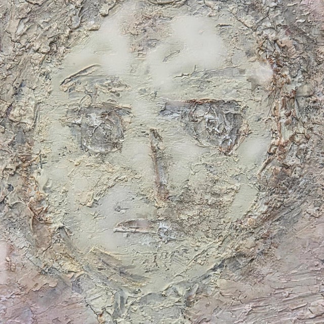 Sculpture Materials Brutalist Expressionist Double Portrait by Carmel Foglia De La Pena For Sale - Image 7 of 9