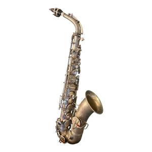 Vintage Silver Plated Wurlitzer Low Pitch Alto Saxophone