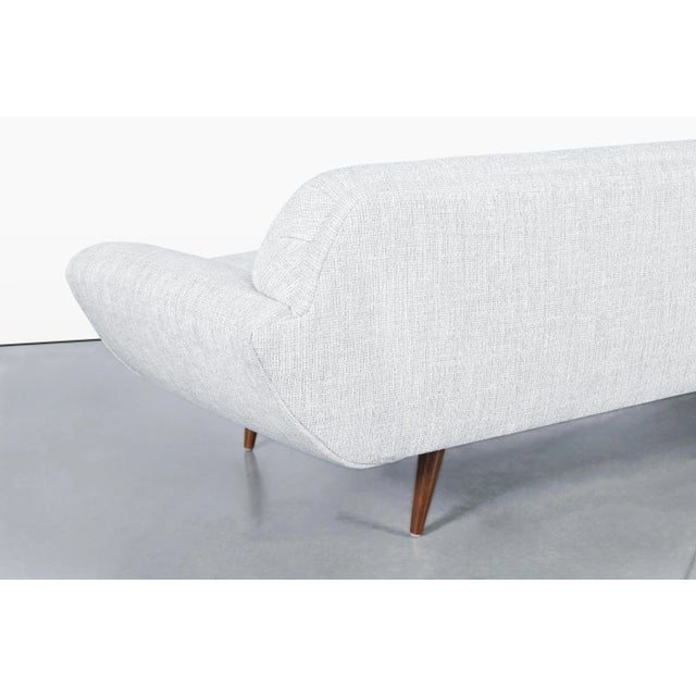 Mid-Century Modern Walnut “Gondola” Sofa After Adrian Pearsall, 1960s For Sale - Image 10 of 12
