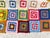 Granny Square Cotton Cottagecore Rainbow Afghan For Sale - Image 4 of 12