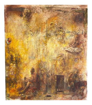 Gabriel Jozsef, Hungary, 1989, Oil Landscape