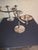 Mid-Century Modern Mid Century Modern Silver Candelabras For Sale - Image 3 of 10