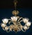 Art Deco Mounted Murano Glass Chandelier by Ercole Barovier, 1940 For Sale - Image 11 of 17