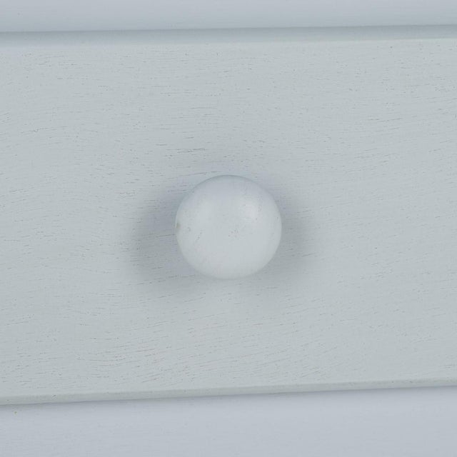 Early 21st Century Araminta 1 Drawer Accent Table in Winter Sky For Sale - Image 5 of 9
