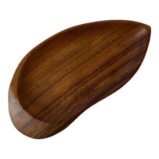 Mid-Century Wood Tray For Sale