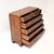 Vintage Military Campaign Style Chest of Drawers in Yew Wood, 1930 For Sale - Image 4 of 10