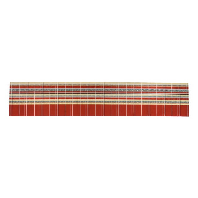 Japanese Ceremonial Silk Table Runner by Renaras For Sale