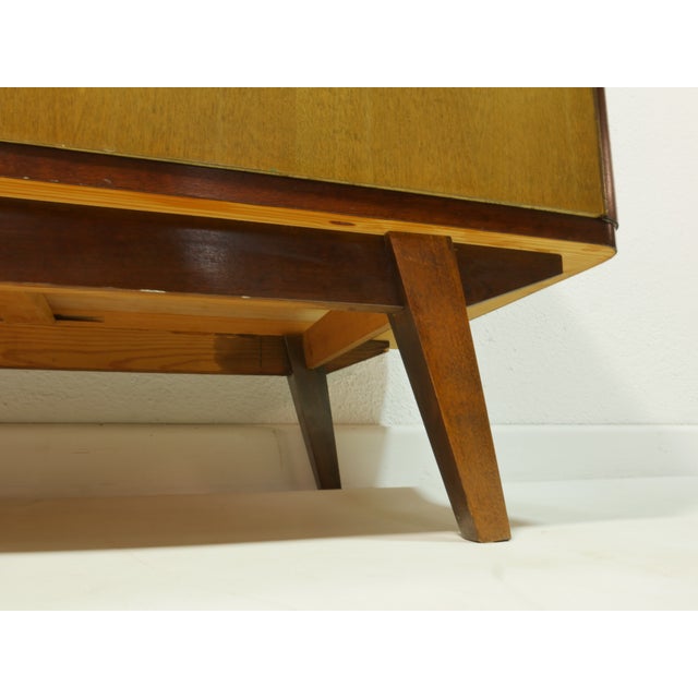 Mid-Century Sideboard in Beech and Spruce, Germany, 1960s For Sale - Image 13 of 14