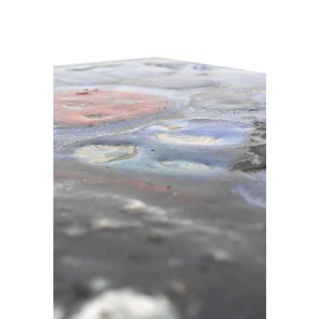 Coffee Table with Arty Table Top For Sale - Image 3 of 8