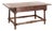 Early 18th Century Chestnut Large Console Table or Island With Six Drawers For Sale