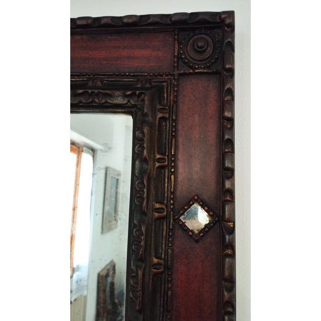 Baroque Italian Palladio Style Mirror, 1960s For Sale - Image 3 of 12