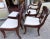 Regency Dining Chairs With Scrolled Arm - Set of 6 For Sale - Image 10 of 12