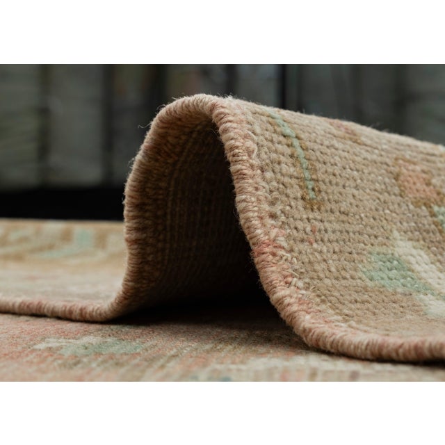 Textile Turkish Vintage Rug 5'1" x 7'5" #17114 For Sale - Image 7 of 8