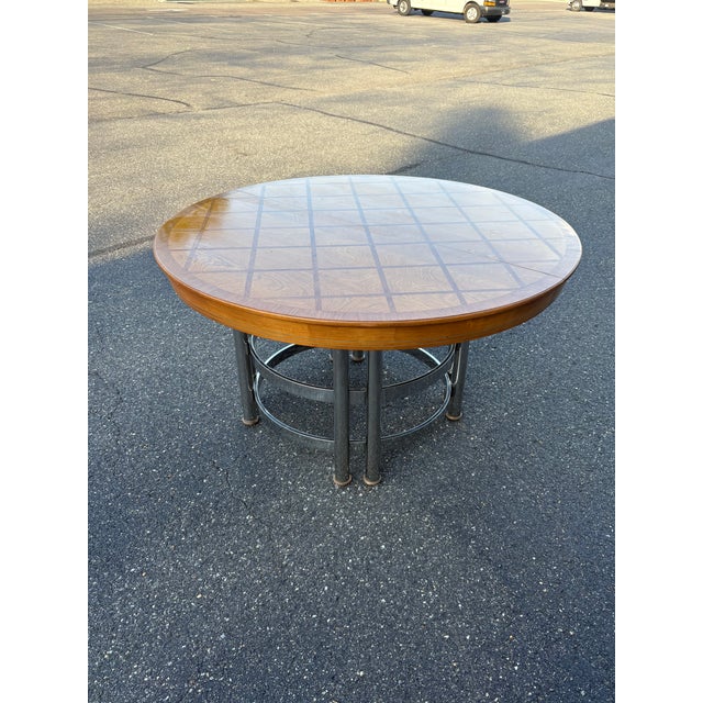 1960s Designer Mid Century Modern Center Table/ Dining Table For Sale - Image 11 of 11