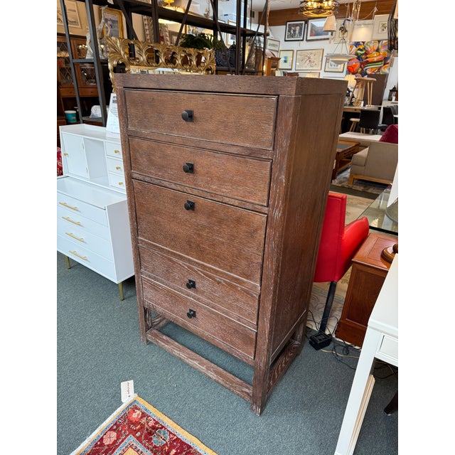 Crate & Barrel Carter Secretary Desk For Sale - Image 10 of 12