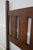 Mission Stickley Mission Oak Harvey Ellis King Size Bed For Sale - Image 3 of 16