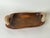 1960s Spanish Olive Wood Centerpiece Bowl with Cow Horn Handles, 1960s For Sale - Image 5 of 15