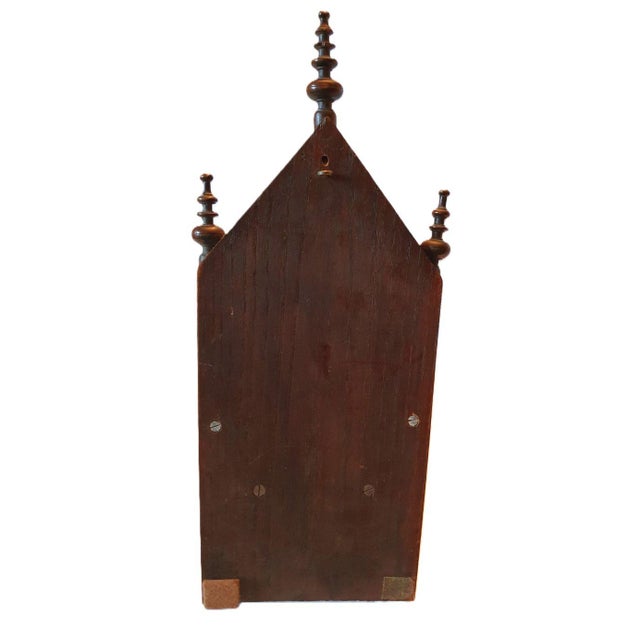 Virgin and Child Figure in Wooden Chapel from Quimper, Late 19th Century For Sale - Image 12 of 18