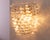 Large Clear Murano Glass Wall Lamps with Spikes and Gold Finish Frames, 1990s, Set of 2 For Sale - Image 10 of 13