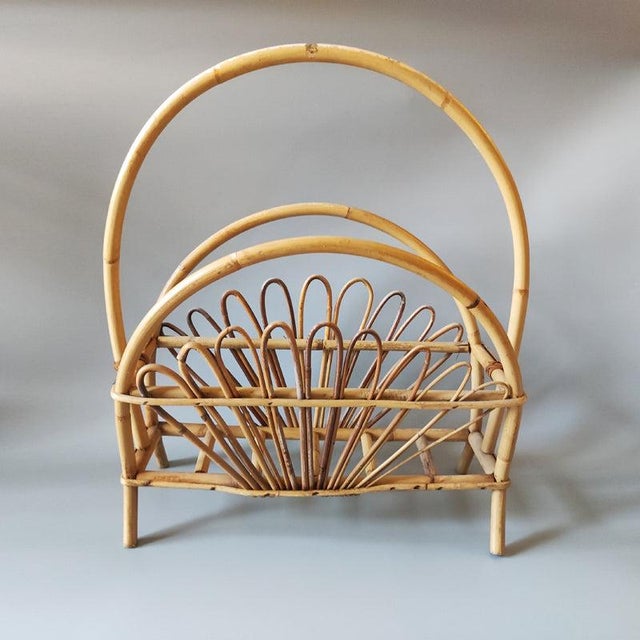 Italian Magazine Rack from Franco Albini, 1960s For Sale - Image 9 of 9