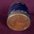 Blue Glazed Ceramic and Brass-Toned Metal Table Lighter by Tommaso Barbi, 1970s For Sale - Image 16 of 17