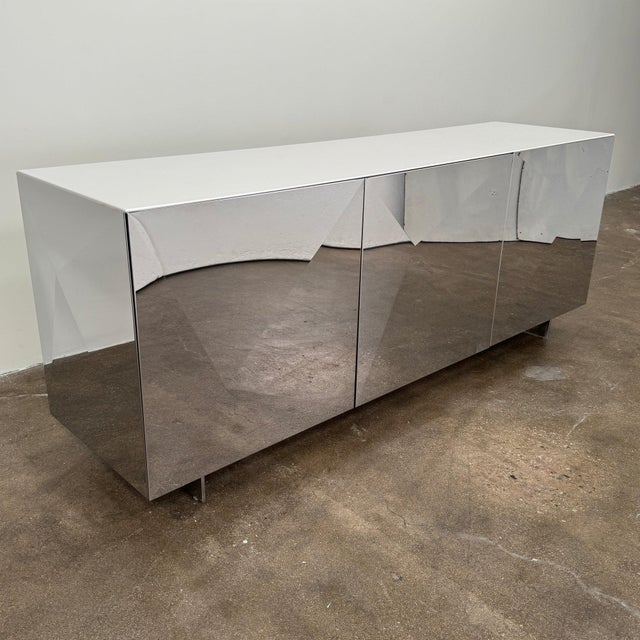 Contemporary Riflessi Cubric Sideboard For Sale - Image 3 of 11