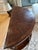 Wood Vintage Jonathan Charles Demilune Console Table For Sale - Image 7 of 8