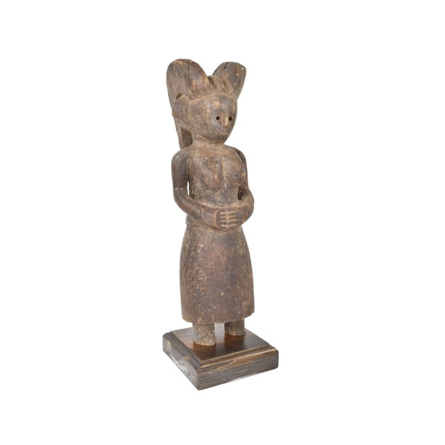 Early 20th Century Nyamwezi Mwana Hiti Standing Female Figure Tanzania For Sale In Denver - Image 6 of 6