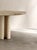 Contemporary Roman Dining Table II in Classico Alabastrino Travertine by Paloma Editions For Sale - Image 3 of 7