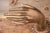 Metal Mid 20th Century Copper Tone Jewelry Display Hand For Sale - Image 7 of 9