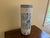 Vintage Chinoiserie Blue & White Porcelain Umbrella Stand With Floral Motif For Sale In South Bend - Image 6 of 13
