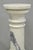 Vintage Italian Classical White Marble Column Form Round 32" Pedestal Bust Stand For Sale - Image 4 of 14