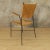 Wood Rattan Side Chair from Eisen and Drahtwerke Erlau, 1950s For Sale - Image 7 of 10