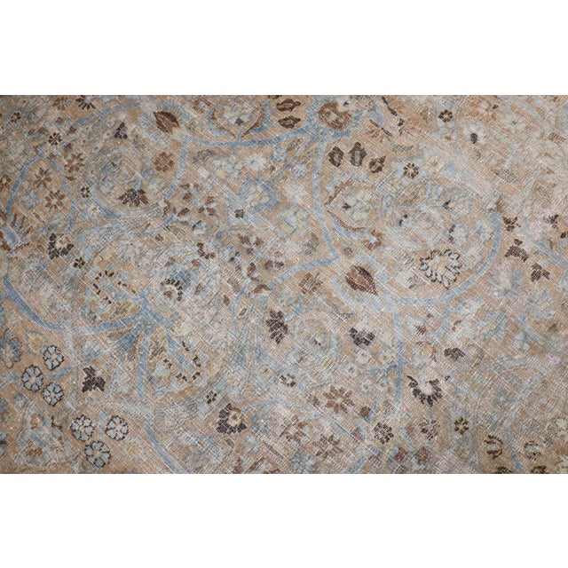 Zabihi Collection Oversize Square Antique Persian Doroksh Rug For Sale - Image 11 of 12