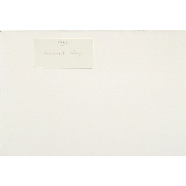 Unknown Contemporary Landscape Photograph "Monument Valley" #2 1984 For Sale In Monterey, CA - Image 6 of 7