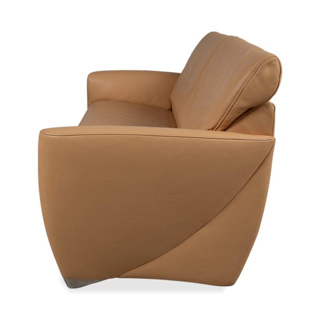 Angel 3250 2-Seater Sofa in Cognac Leather from Jori For Sale - Image 11 of 12