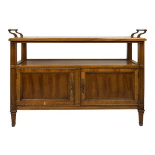 Vintage 1980s Drexel French Provincial Style Bar/Tea Cart Server For Sale