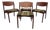 Danish Teak Dining Chairs, 1960s, Set of 4 For Sale